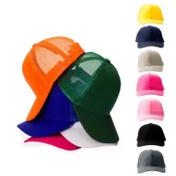 Boné Poliéster Aba Curva com Tela