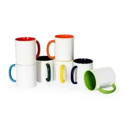 Caneca Porcelana 2 Cores